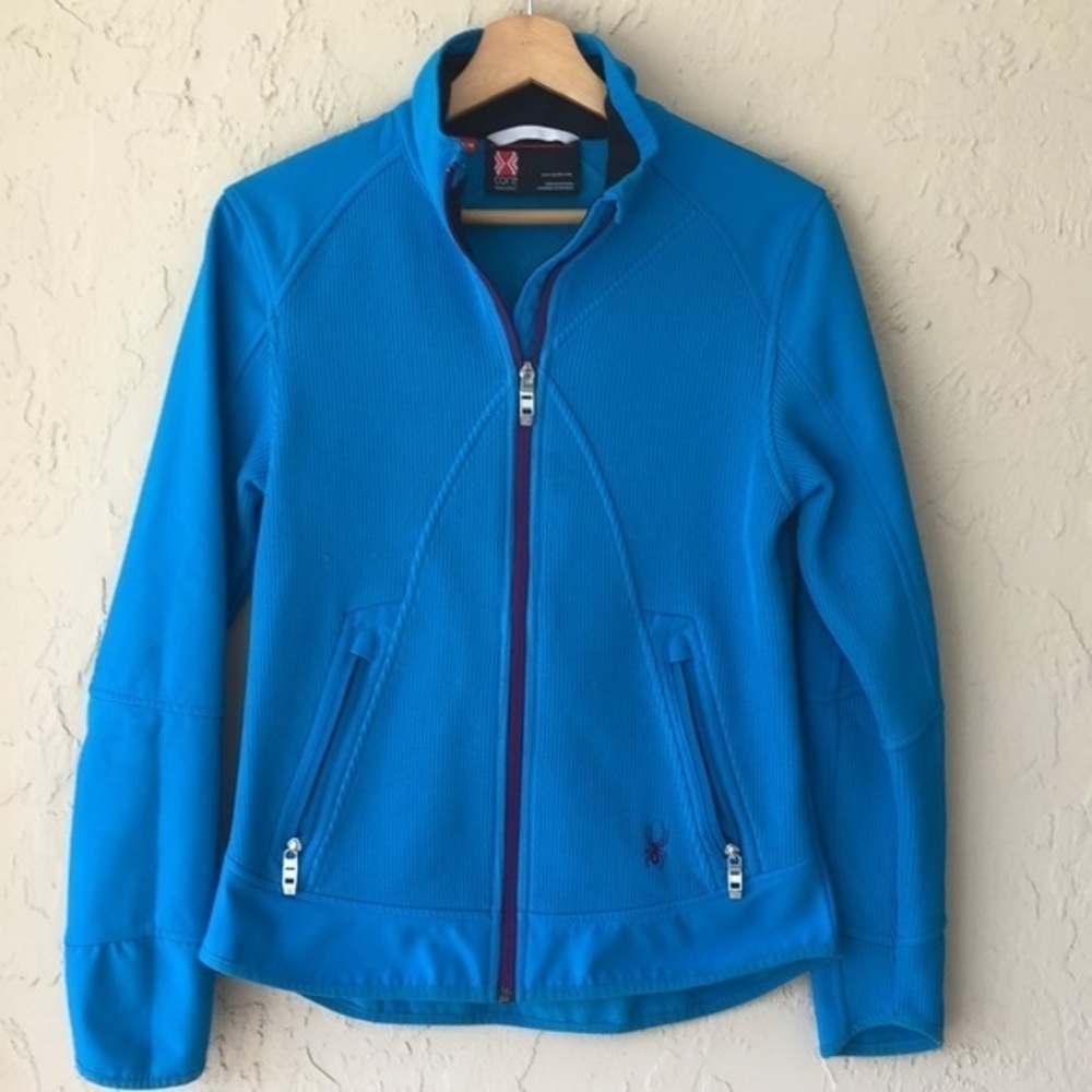 Spyder Core sweater teal blue medium